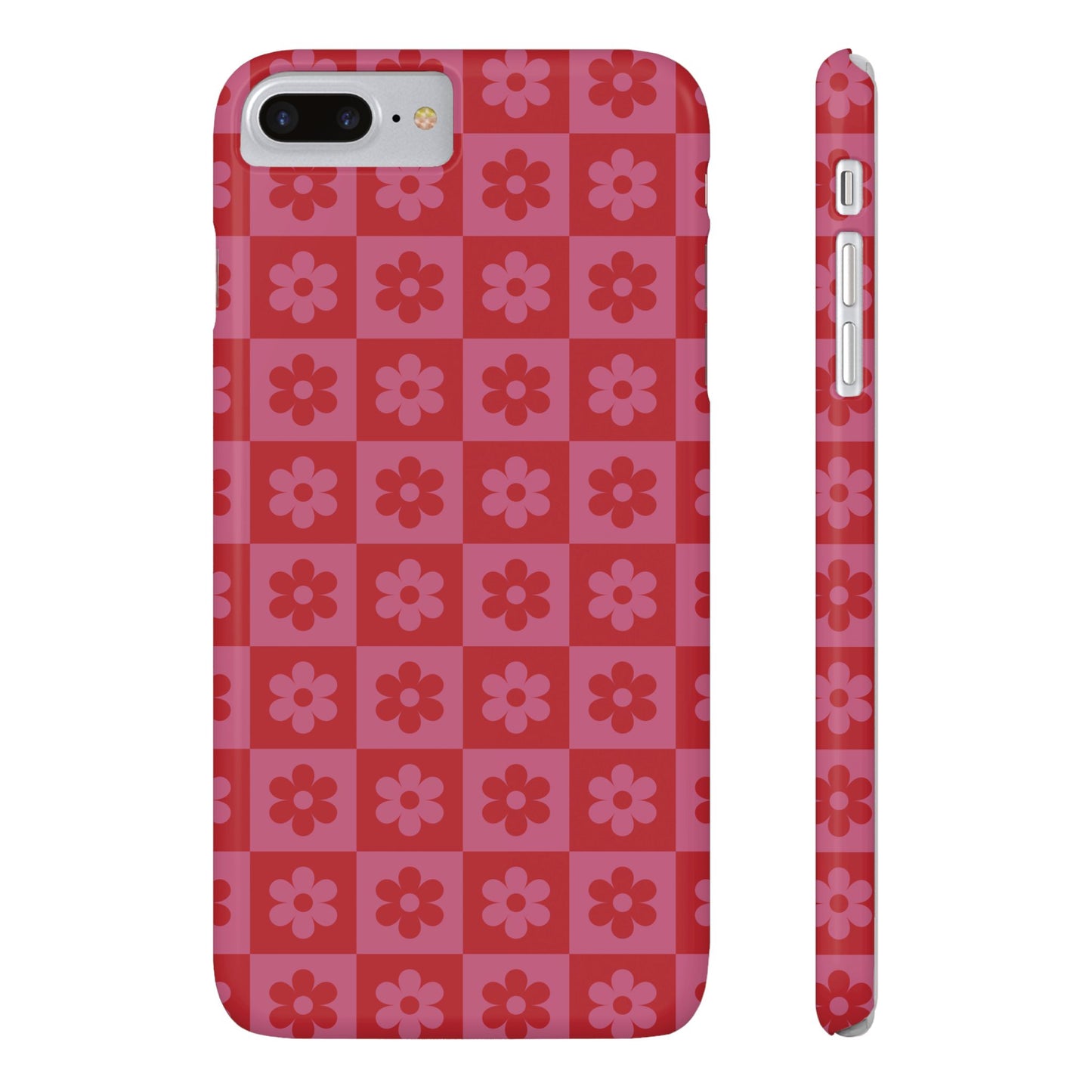 Retro Flower Slim Phone Case