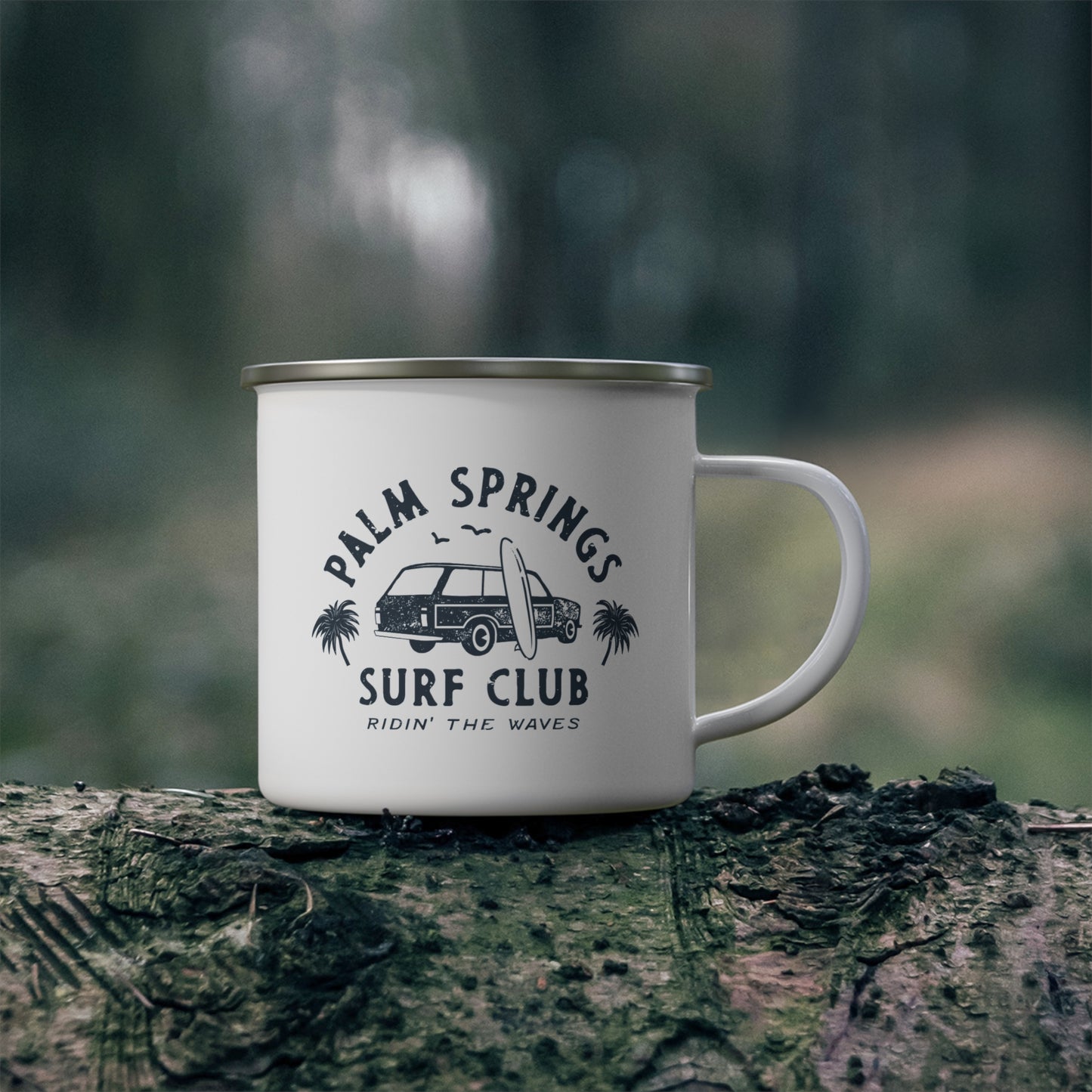 Palm Springs Camping Mug