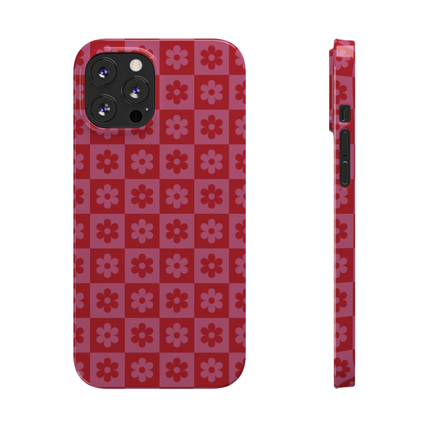 Retro Flower Slim Phone Case