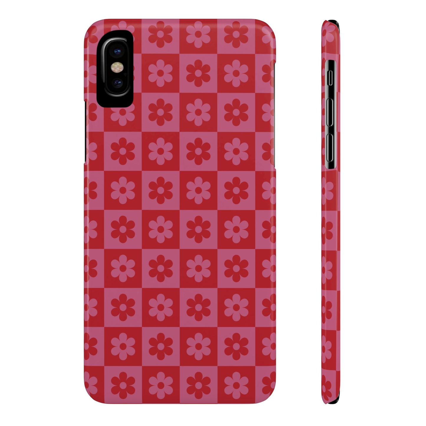 Retro Flower Slim Phone Case