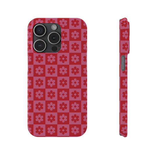 Retro Flower Slim Phone Case