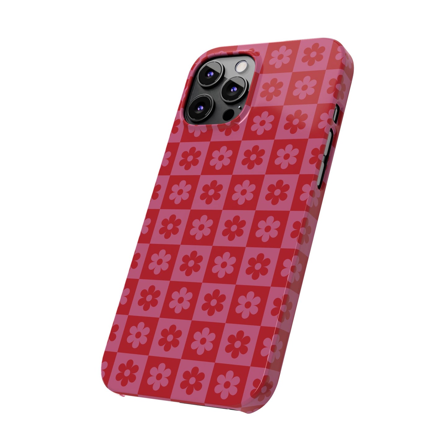 Retro Flower Slim Phone Case