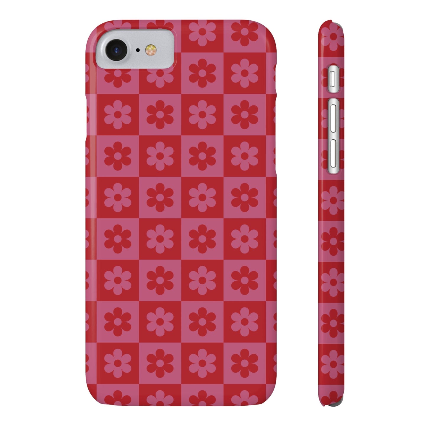 Retro Flower Slim Phone Case