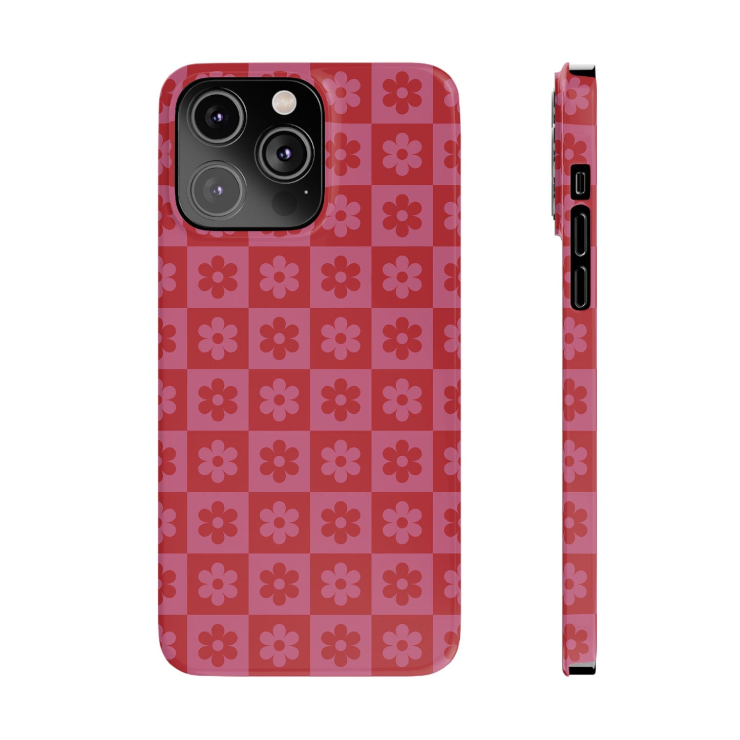 Retro Flower Slim Phone Case