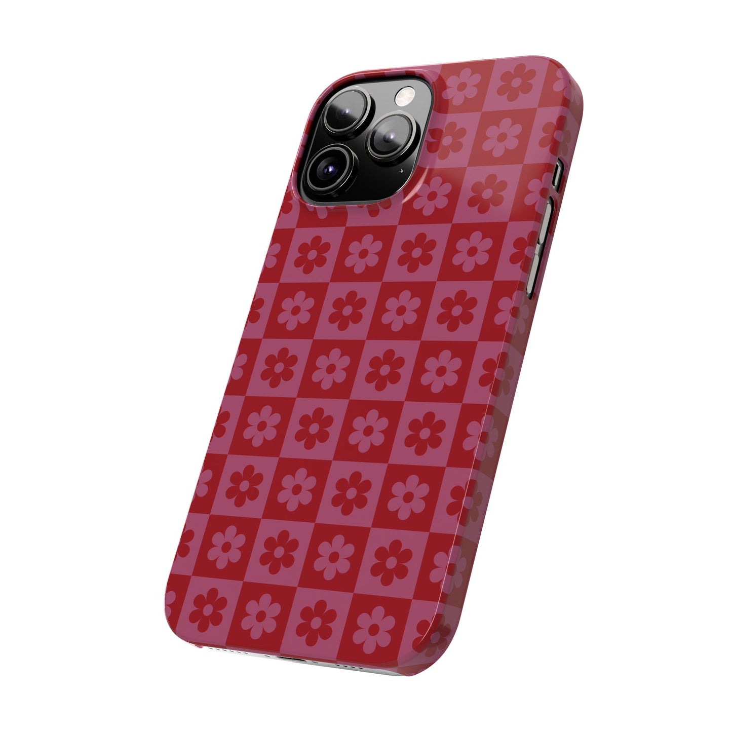 Retro Flower Slim Phone Case