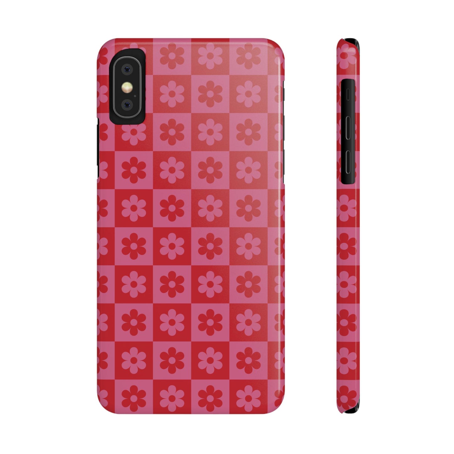 Retro Flower Slim Phone Case