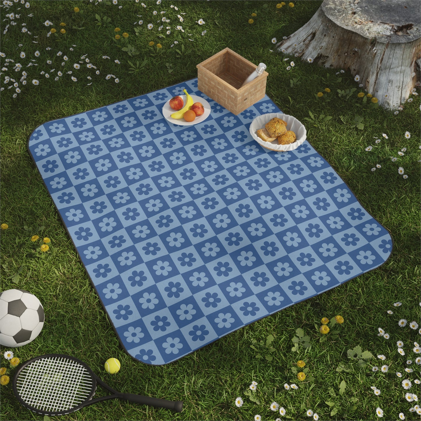 Retro Laguna Picnic Blanket