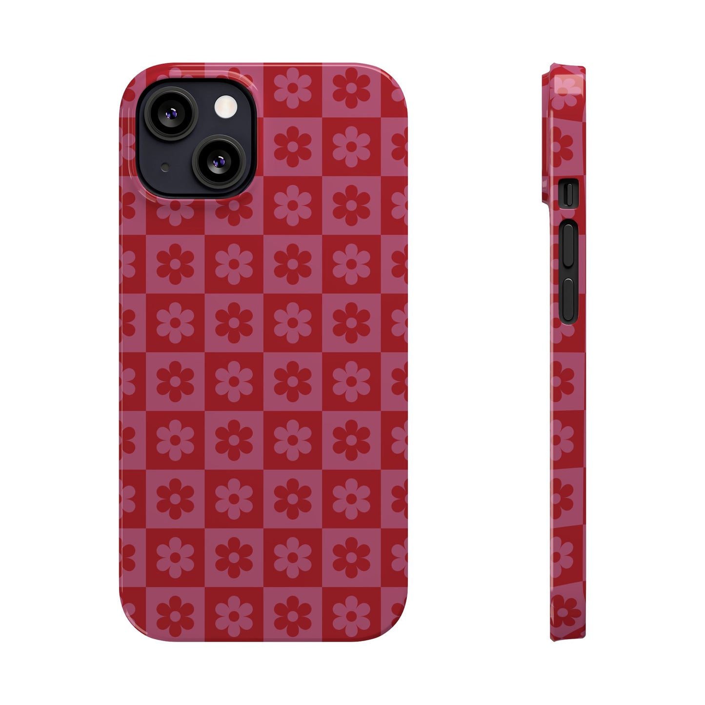 Retro Flower Slim Phone Case