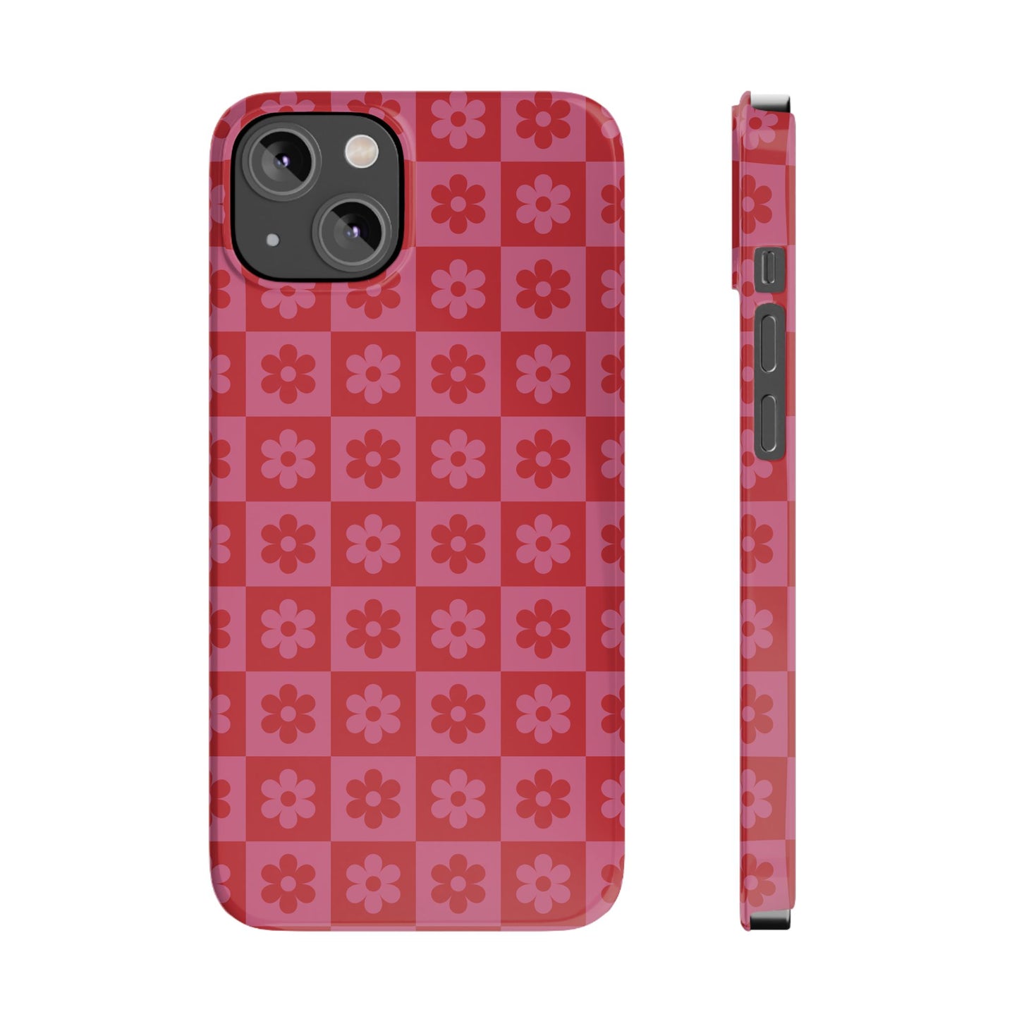 Retro Flower Slim Phone Case