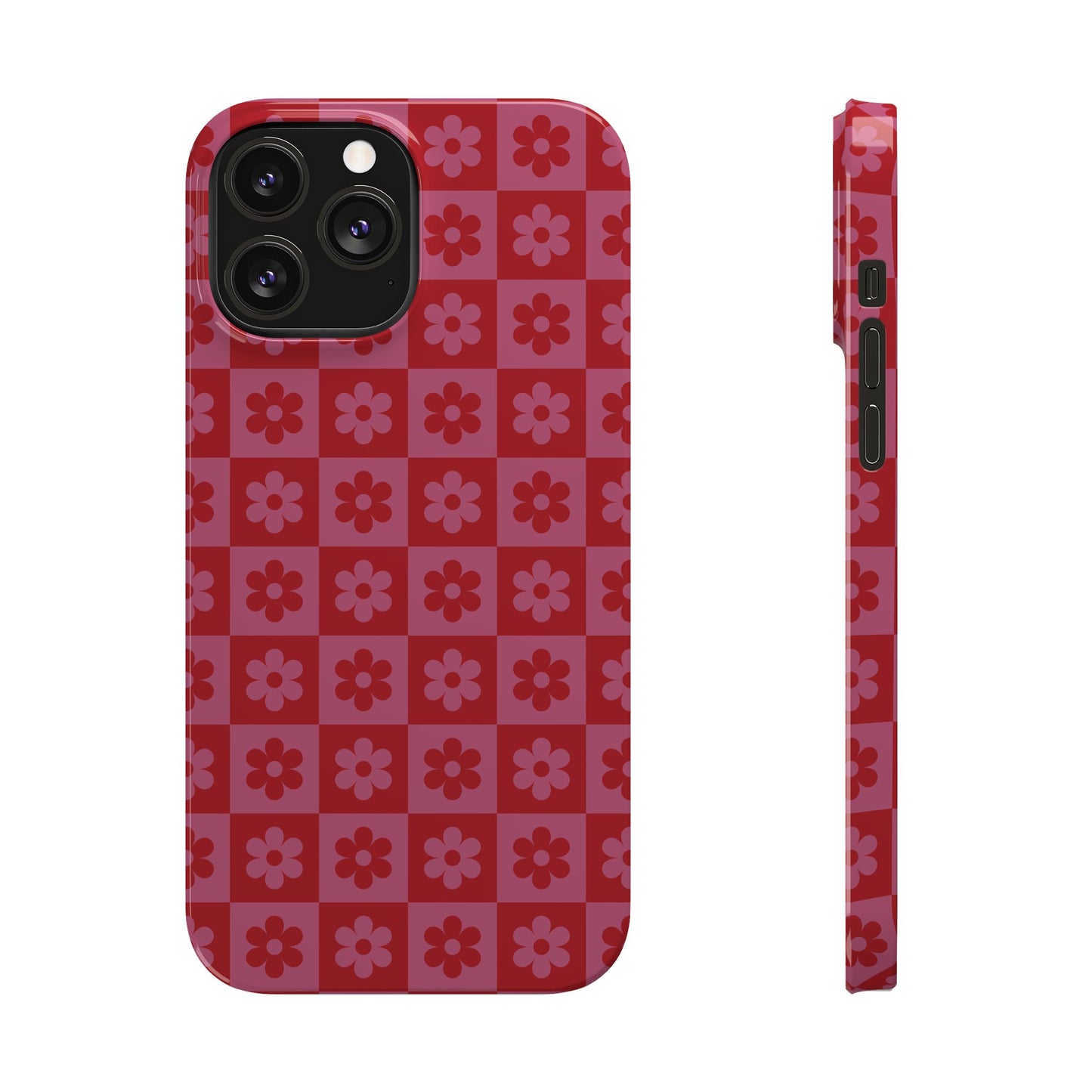 Retro Flower Slim Phone Case