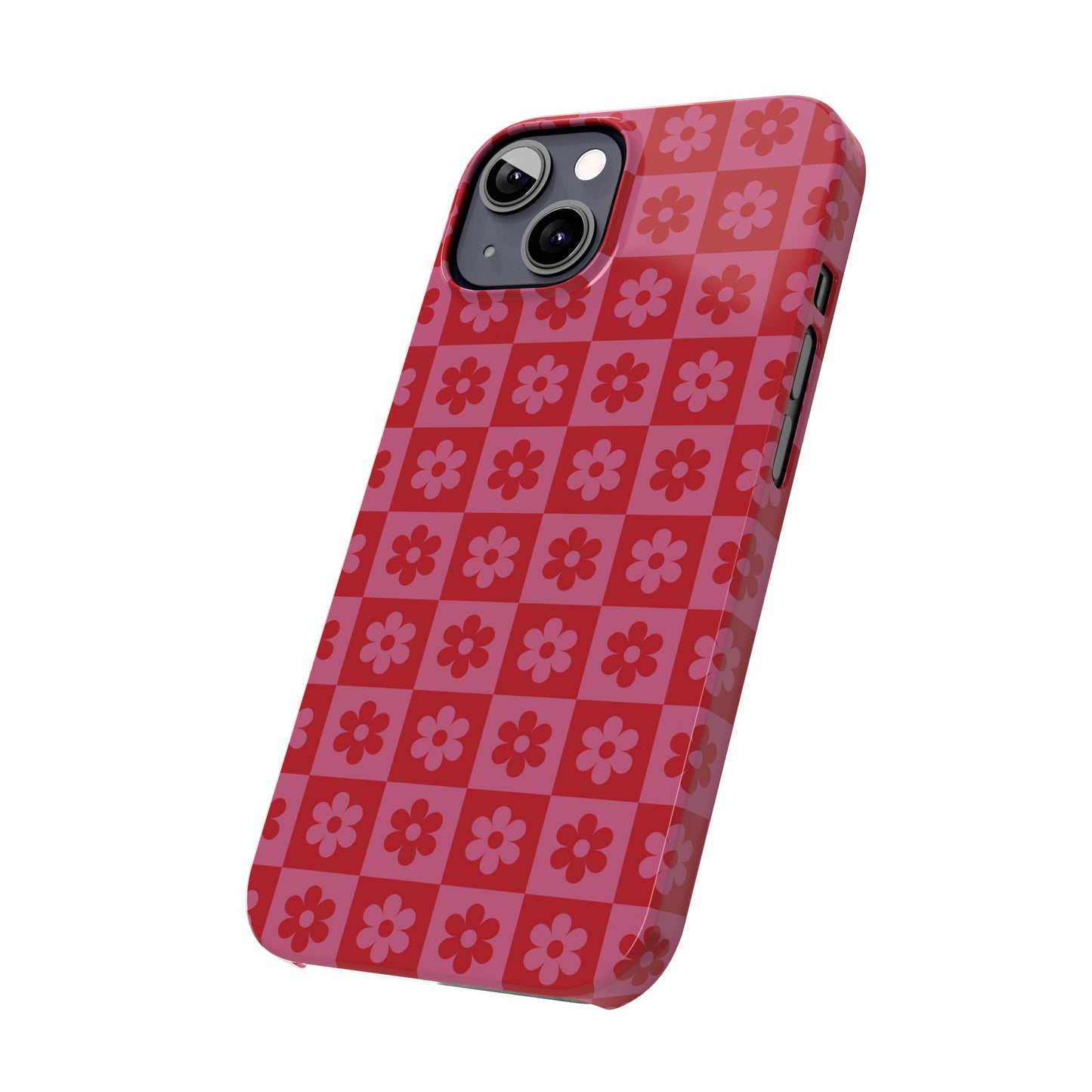 Retro Flower Slim Phone Case